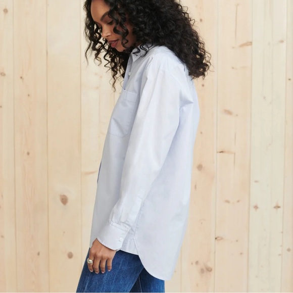 JENNI KAYNE Boyfriend Shirt blue - Picture 7 of 8